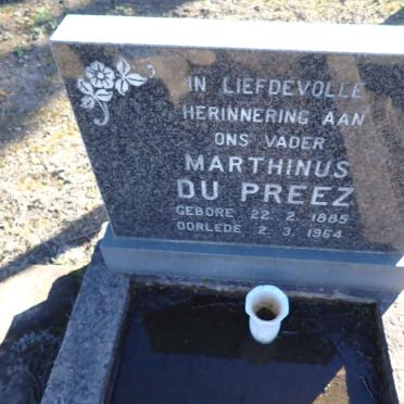 PREEZ Marthinus, du 1885-1964