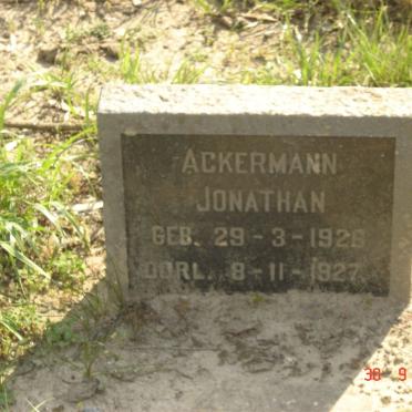 ACKERMANN Jonathan 1926-1927