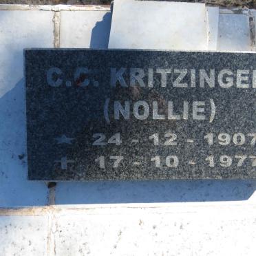 KRITZINGER C.C. 1907-1977
