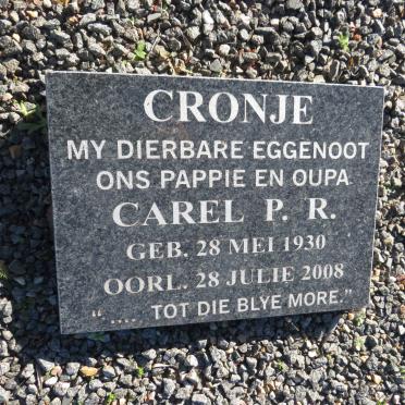 CRONJE Carel P.R. 1930-2008