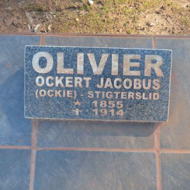 OLIVIER Ockert Jacobus 1855-1914