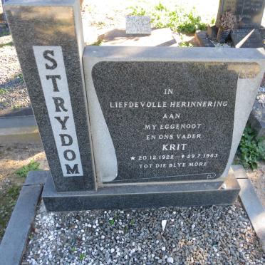 STRYDOM Krit 1922-1963