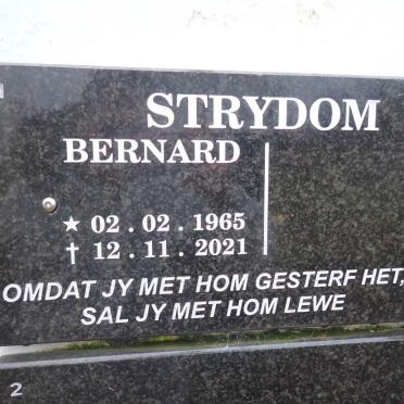 STRYDOM Bernard 1965-2021