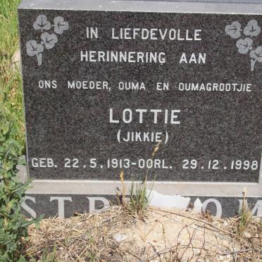 STRYDOM Lottie 1913-1998