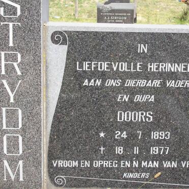 STRYDOM Doors 1893-1977