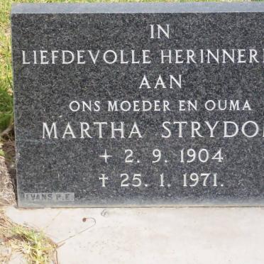STRYDOM Martha 1904-1971