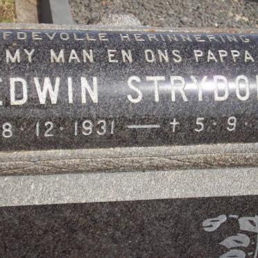 STRYDOM Edwin 1931-1977