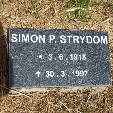 STRYDOM Simon P. 1918-1997