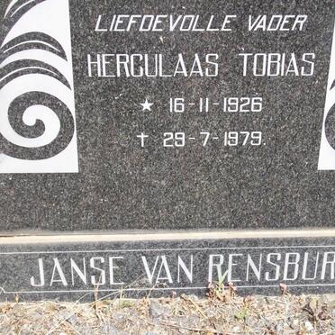 RENSBURG Herculaas Tobias, Janse van 1926-1979