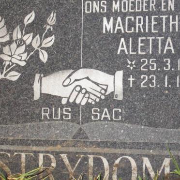 STRYDOM Magrietha Aletta 1923-1986