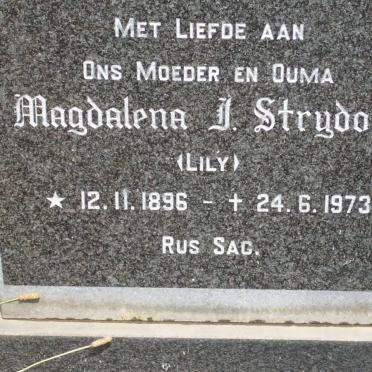 STRYDOM Magdalena J. 1896-1973