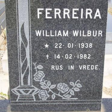 FERREIRA William Wilbur 1938-1982
