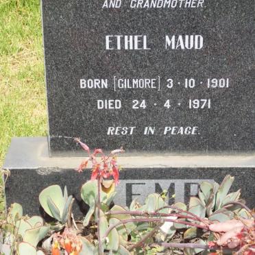 KEMP Ethel Maud nee GILMORE 1901-1971