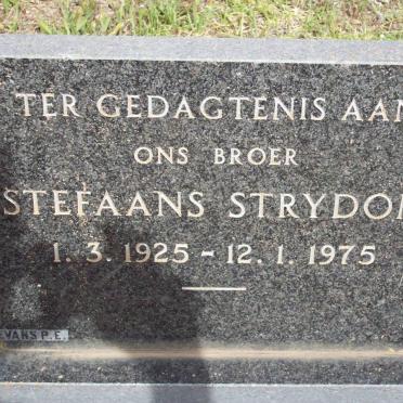 STRYDOM Stefaans 1925-1975