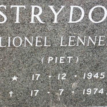 STRYDOM Lionel Lennerd 1945-1974