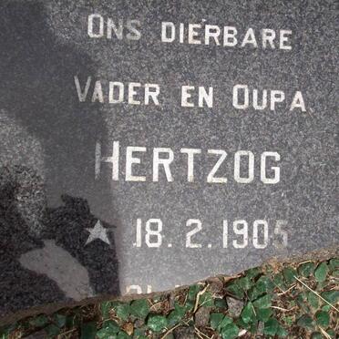 HERTZOG 1905-1976