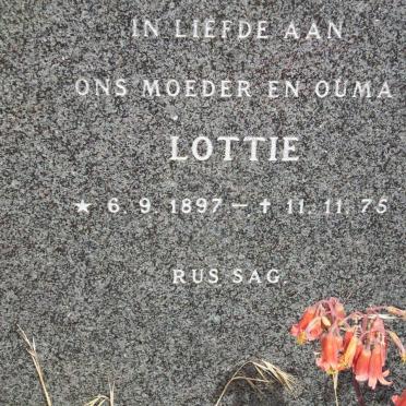 STRYDOM Okker 1893-1970 &amp; Lottie 1897-1975