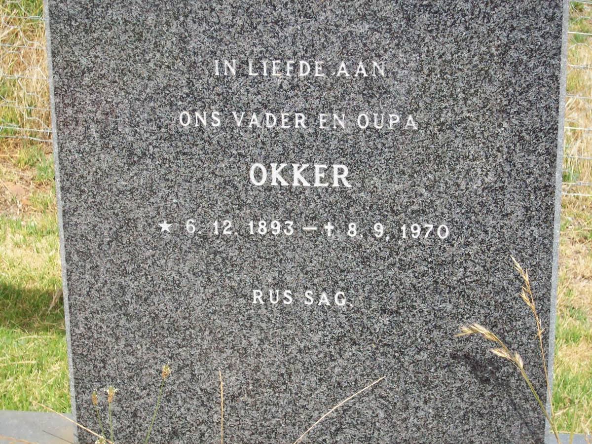 STRYDOM Okker 1893-1970