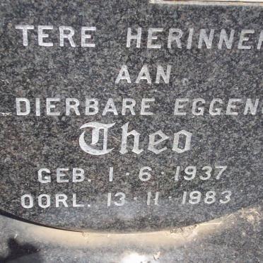 STRYDOM Theo 1937-1983