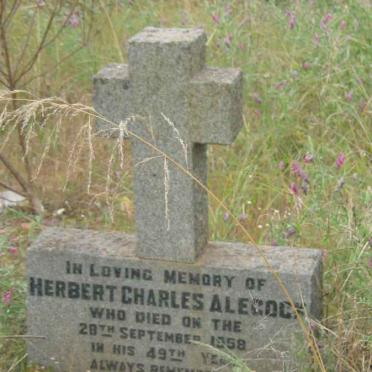 ALECOCK Herbert Charles -1958