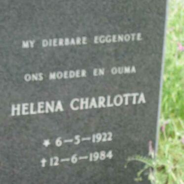 ?ER Matthys George 1911-1985 &amp;  Helena Charlotta 1922-1984 