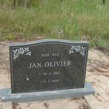 OLIVIER Jan 1920-1978