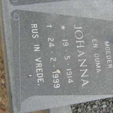 OLIVIER Johanna 1914-1999