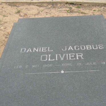 OLIVIER Daniel Jacobus 1906-1976