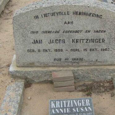 KRITZINGER Jan Jacob 1899-1962