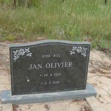 OLIVIER Jan 1920-1978