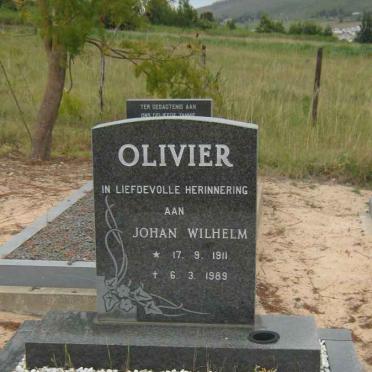 OLIVIER Johan Wilhelm 1911-1989