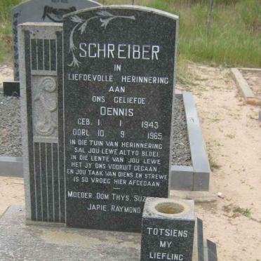 SCHREIBER Dennis 1943-1965 