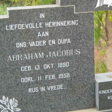 OLIVIER Abraham Jacobus 1890-1958 &amp; Gertruida Maria Malan 1888-1980