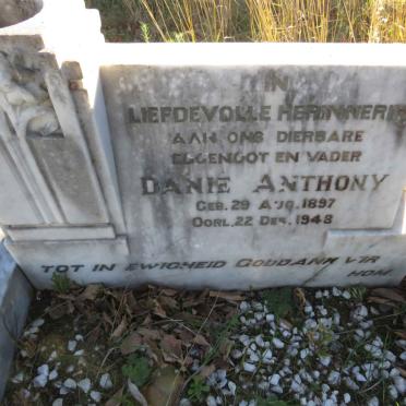 ANTHONY Danie 1897-1948