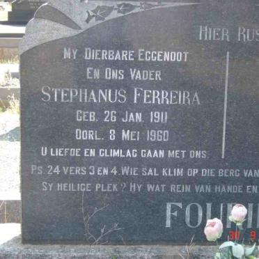 FOURIE Stephanus Ferreira 1911-1960