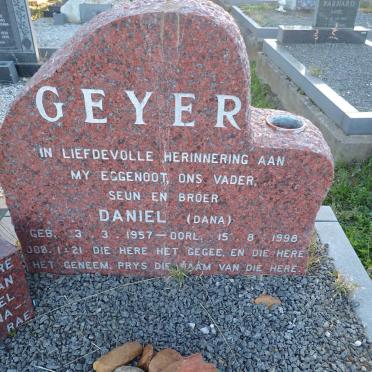 GEYER Daniel 1957-1998