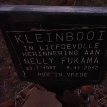 KLEINBOOI Nelly nee FUKAMA 1957-2012