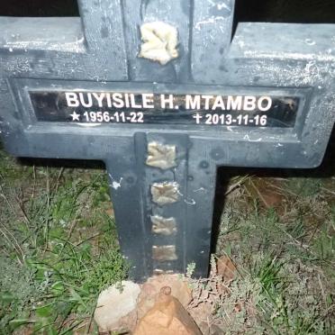 MTAMBO Buyisile H. 1956-2013