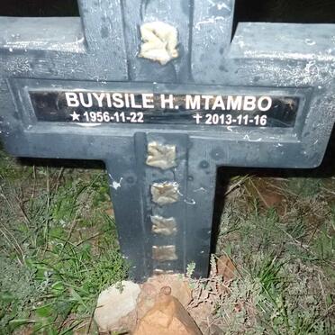 MTAMBO Buyisile H. 1956-2013