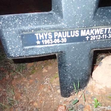 MAKWETTA Thys Paulus 1963-2012
