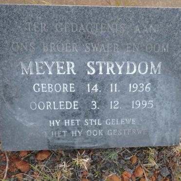 STRYDOM Meyer 1936-1995