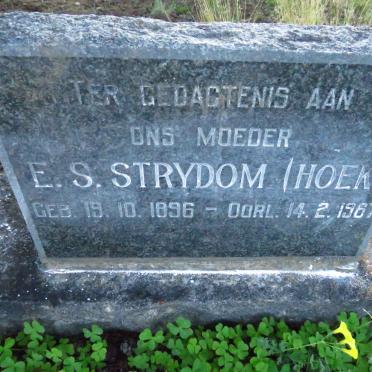STRYDOM E.S. nee HOEK 1896-1967