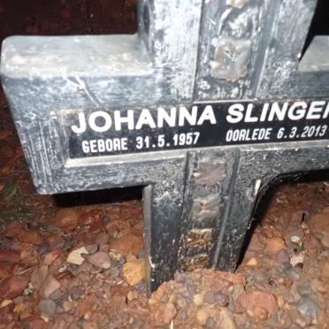 SLINGER Johanna 1957-2013