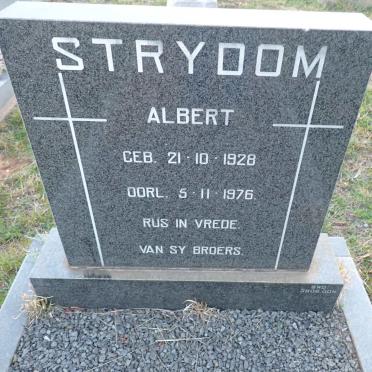 STRYDOM Albert 1928-1976