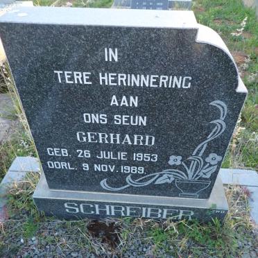 SCHREIBER Gerhard 1953-1989