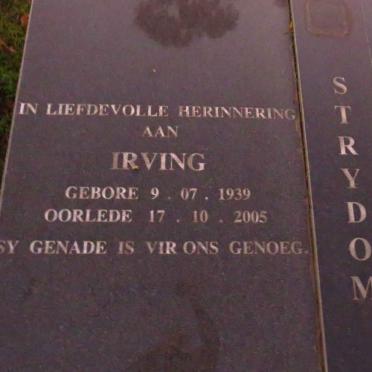 STRYDOM Irving 1939-2005