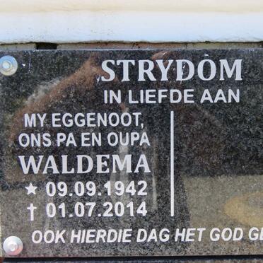 STRYDOM Waldema 1942-2014