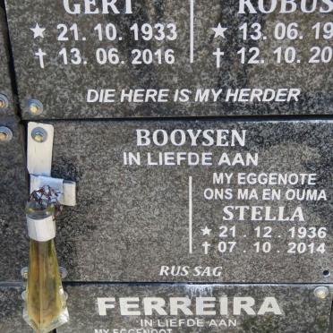 BOOYSEN Stella 1936-2014