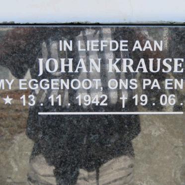 KRAUSE Johan 1942-2017