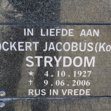 STRYDOM Ockert Jacobus 1927-2006